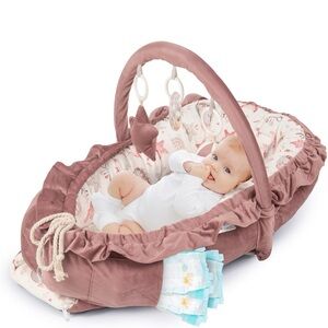 Nebulita Newborn Baby Portable Lounger [Pink]